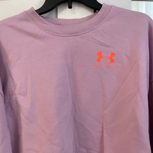 Under ARMOUR sweater (loose fitting)